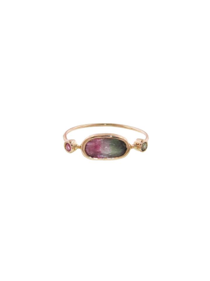 Celine Daoust Triple Tourmaline Ring