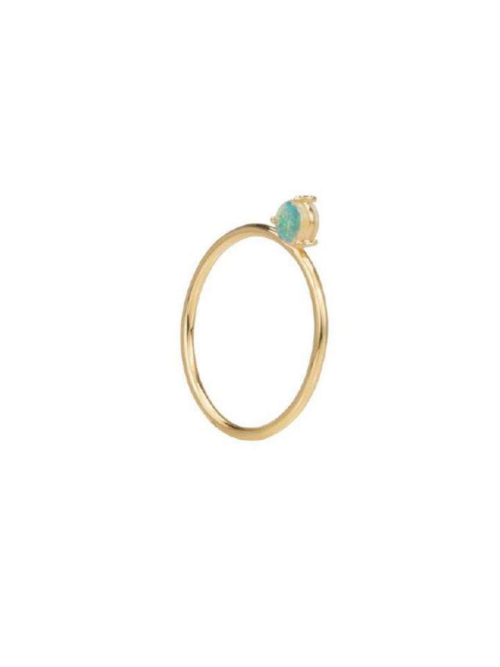 Wwake Double Sided Solitaire Ring