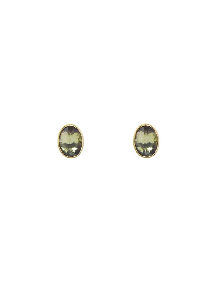 Jamie Joseph Oval Inverted Andalusite Studs