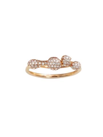Ten Thousand Things Pave Molten Cluster - Designer Rose Gold Ring