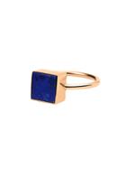 Ginette Ny Ever Lapis Square Ring
