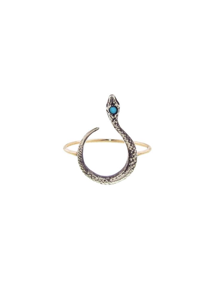 Workhorse Victoria Snake Ring - Sterling Silver