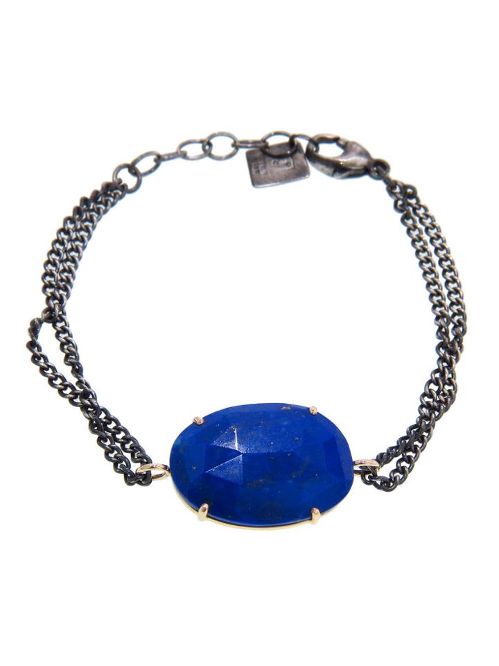 Jamie Joseph Oval Lapis Bracelet