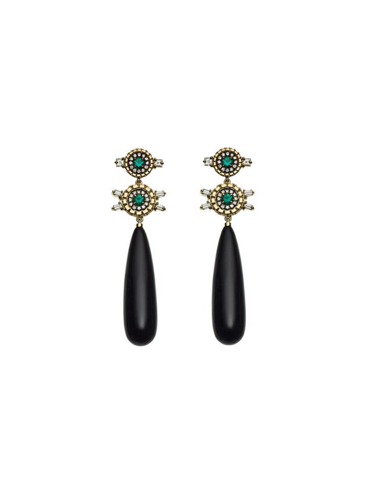 Jemma Wynne Revival Onyx Drop Earrings