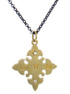 Catherine Michiels Let It Be Pendant- 14k Yellow Gold And Diamonds