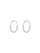 Yannis Sergakis White Diamond Liens Earrings - White Gold
