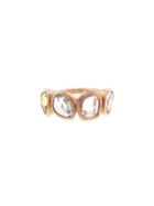 Todd Reed Four Stone Ring With Sapphires