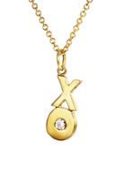 Jennifer Meyer Ylang23 Charm For Charity - Xo Charm With Diamond - Yellow Gold