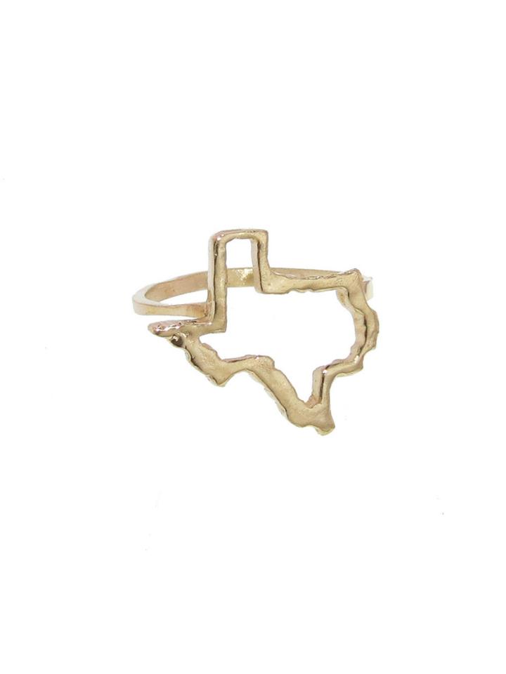 Daniela Rivkah Texas Ring - Yellow Gold