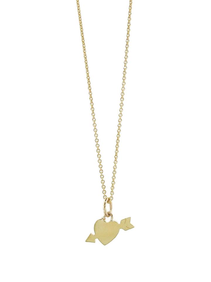 Jennifer Meyer Shot Through The Heart Necklace