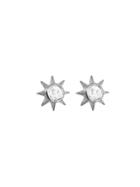 Megan Thorne Anne Marie Star Studs - White Gold