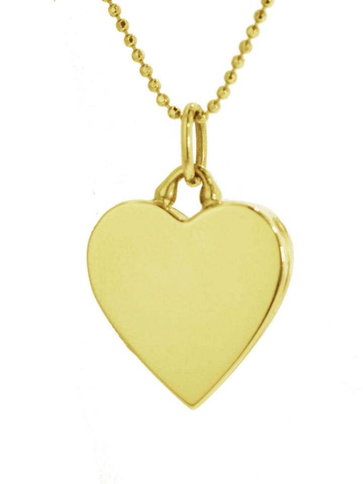Jennifer Meyer Heart Locket - Yellow Gold