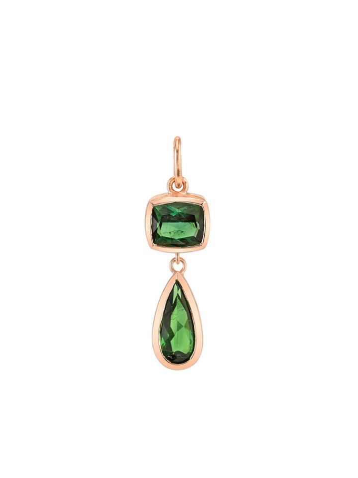 Irene Neuwirth Green Tourmaline Charm - Rose Gold