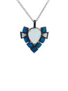 Nak Armstrong Aqua And Boulder Opal Mosaic Necklace