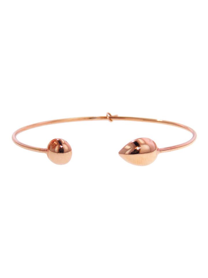 Jemma Wynne Round And Pear Dome Bangle