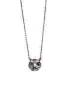 Workhorse Griselda Owl Necklace With Diamonds