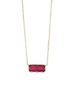 Jamie Joseph Small African Ruby Pendant Necklace