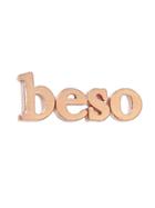 Jennifer Meyer Beso Statement Stud - Rose Gold