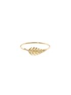 Jennifer Meyer Mini Leaf Ring - Yellow Gold