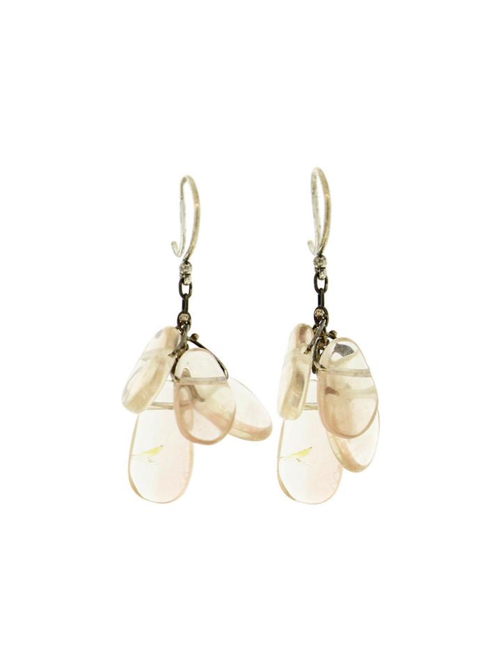 Ten Thousand Things Sunstone Pebble Earrings In Sterling Silver