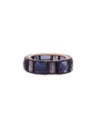 Nak Armstrong Wide Iolite Mosaic Band