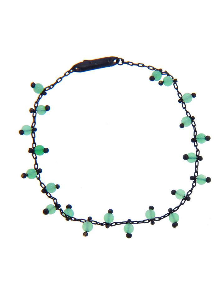Ten Thousand Things Double Studded Chrysoprase Bracelet