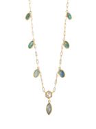Cathy Waterman Diamond And Boulder Opal Necklace