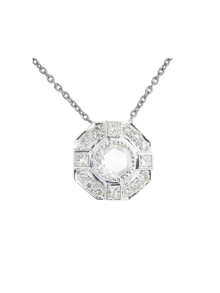 Sethi Couture Rose Cut Diamond Necklace
