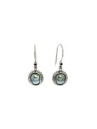 Todd Reed Tahitian Pearl Palladium Earrings