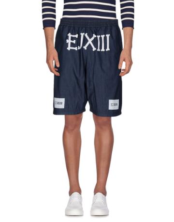 Ejxiii Denim Bermudas