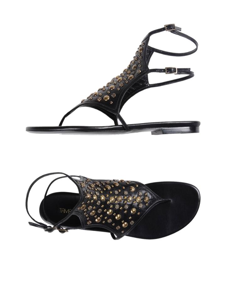 Tamara Mellon Toe Strap Sandals