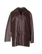 Notizie Di Mariella Burani Leather Outerwear