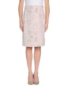 Laura Lindor Facile Knee Length Skirts