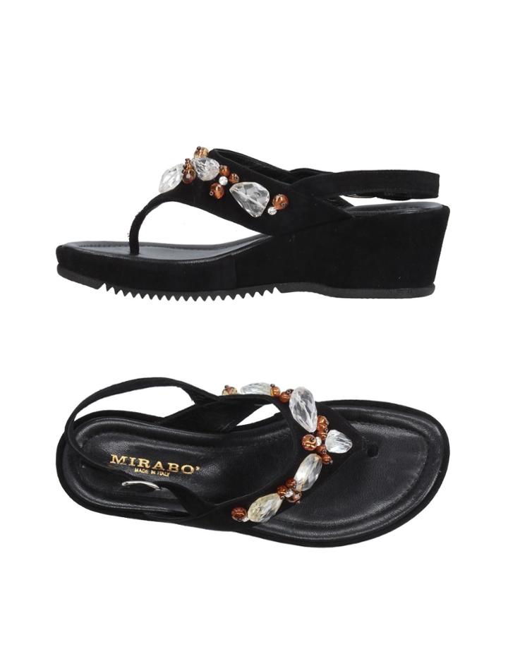 Mirabo' Toe Strap Sandals