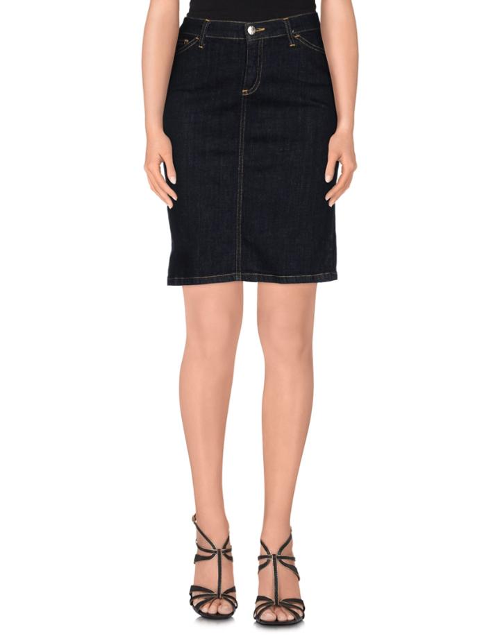 G750g Denim Skirts