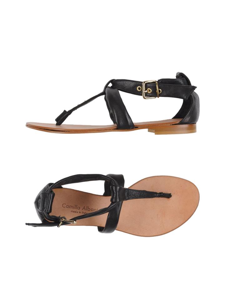 Camilla Albani Toe Strap Sandals