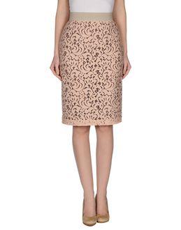 Biancoghiaccio Knee Length Skirts