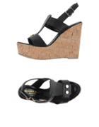 Victoria Wood Sandals
