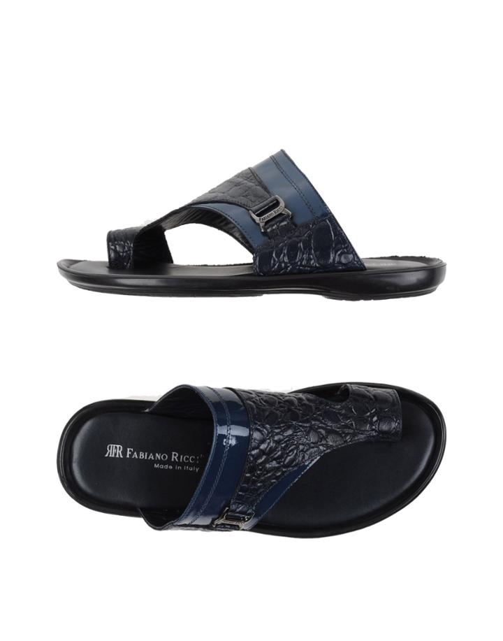 Fabiano Ricci Toe Strap Sandals