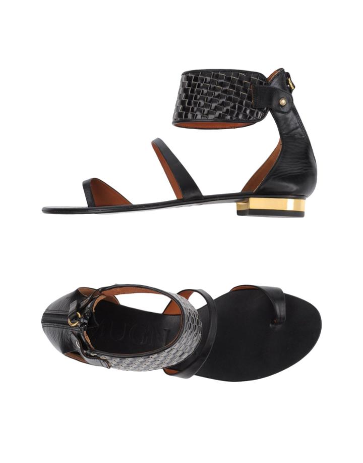 Mugnai Toe Strap Sandals