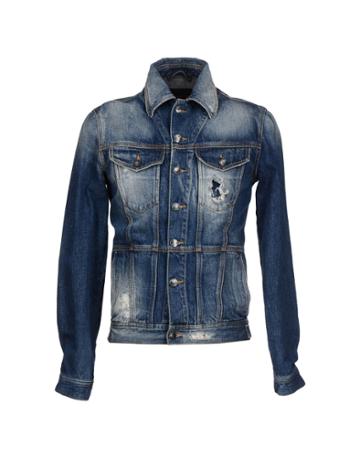 Gold Case By Rocco Fraioli Denim Outerwear
