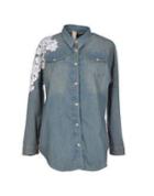 Pinko Tag Denim Shirts