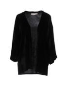 Giuliette Brown Cardigans