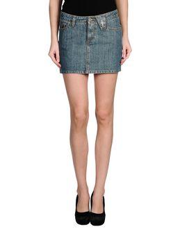 Cesare Paciotti 4us Denim Skirts