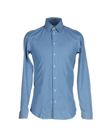 E.b. Sartoria Napoletana Denim Shirts