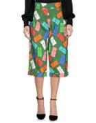 White* 3/4-length Shorts