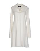 Anis White Short Dresses