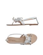 Alberto Guardiani Toe Strap Sandals