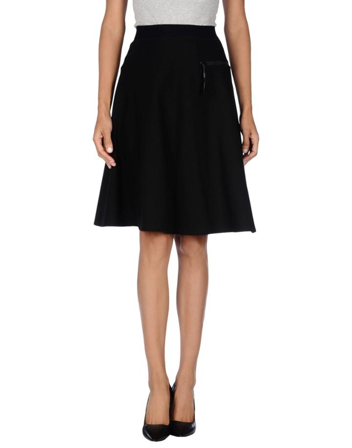 Rene' Lezard Knee Length Skirts