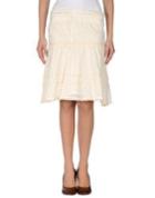 Maison Espin Knee Length Skirts